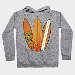 Surfing Boards Hoodie